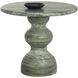 Raul 34 X 30 inch Marble Look / Sage Outdoor Bistro Table
